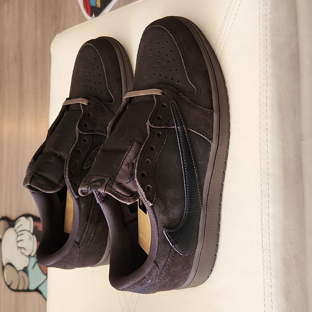 Jordan 1 Retro Low SP Travis Scott Sneakers In Chocolate brown - Picture 1 of 9